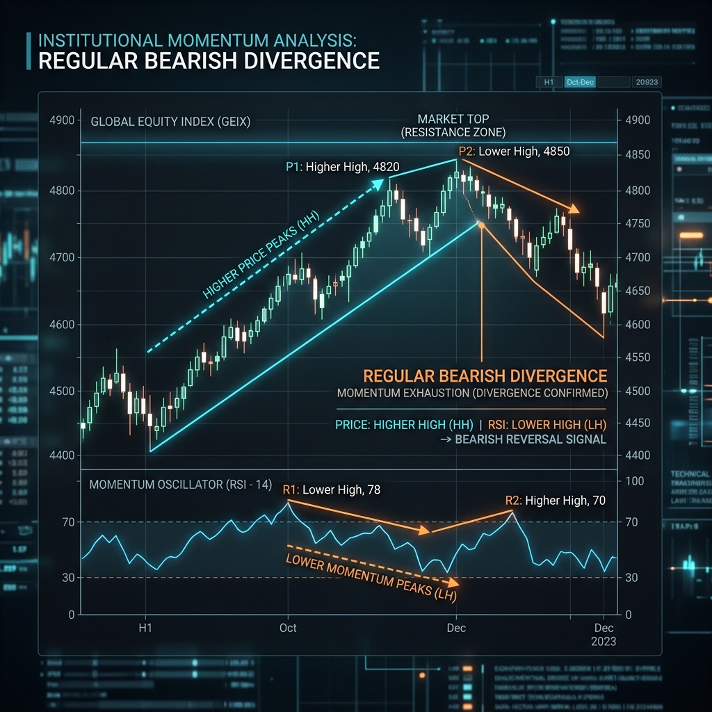 Bearish Divergence Warning
