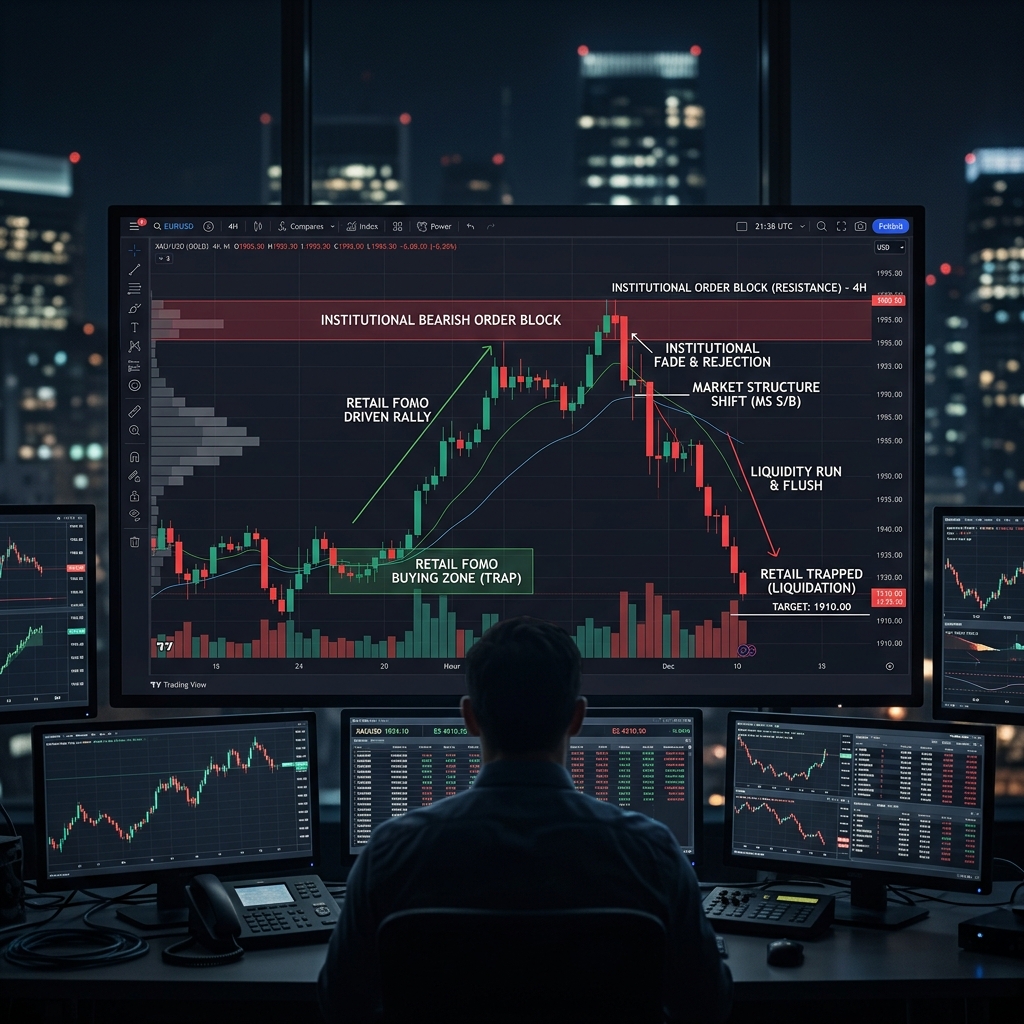 Bearish Order Block Fade