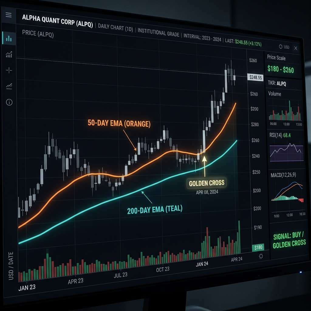 Moving Average Crossover Chart
