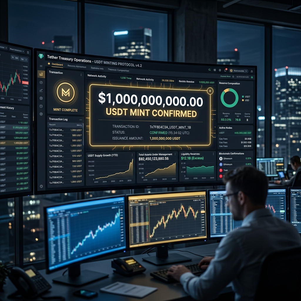 Stablecoin Treasury Mint Dashboard