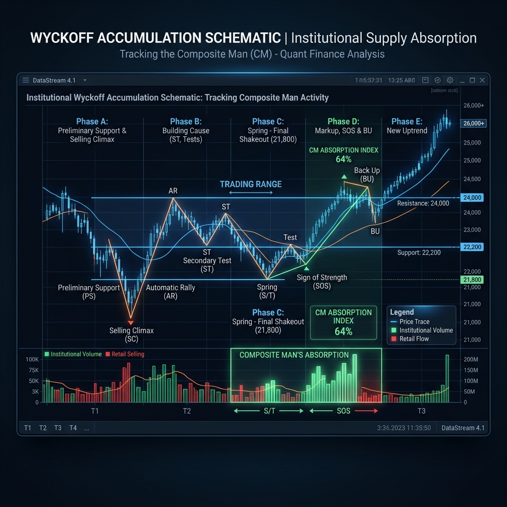 Wyckoff Accumulation Schematic